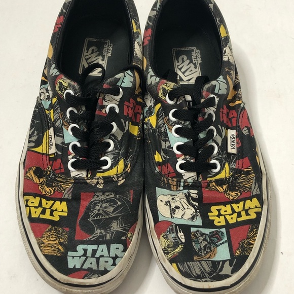 VANS UNISEX ERA SHOES IN STAR WARS CLASSIC REPEAT Size 10.5 Women’s 9 Men’s - Picture 4 of 9
